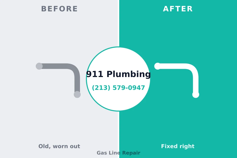Before and after: plumbing repair Rosenhayn, NJ
